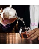 К-т гарафа глобус 2 чаши и кубчета за уиски